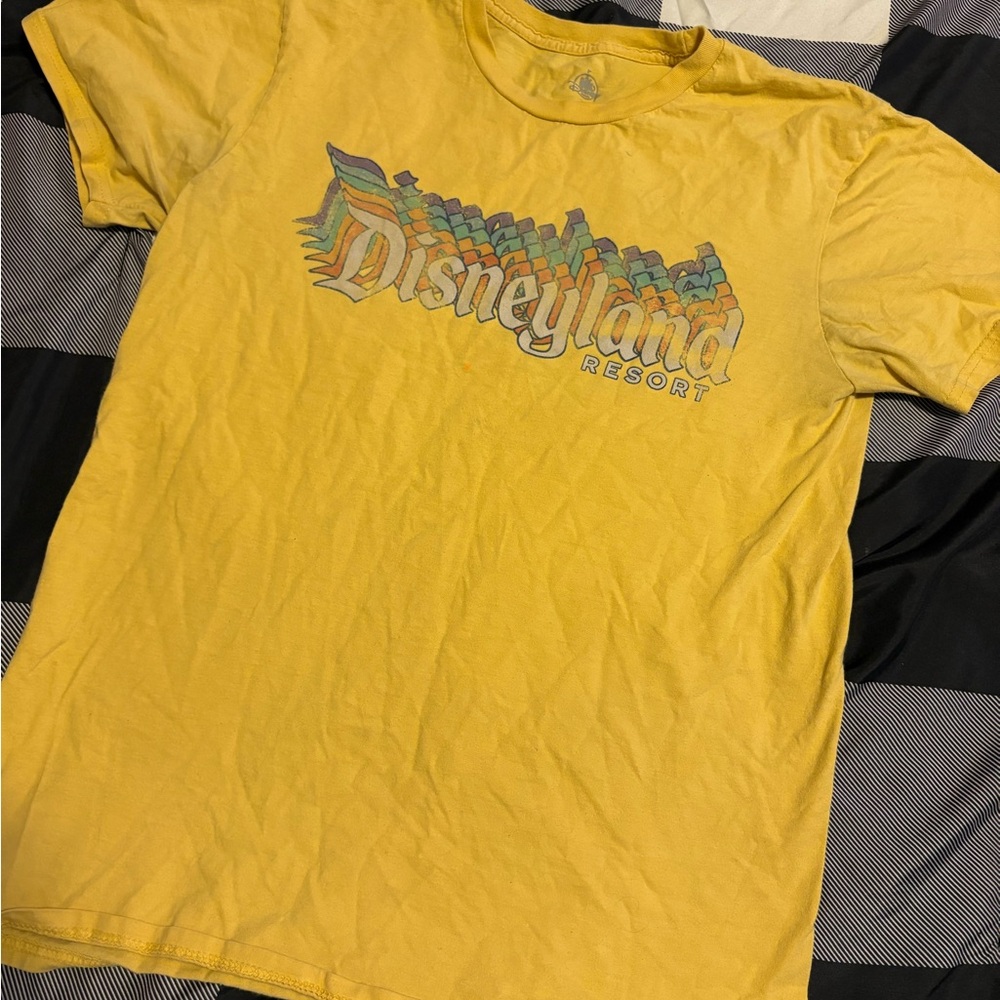Yellow Vintage Disneyland Resort T-Shirt